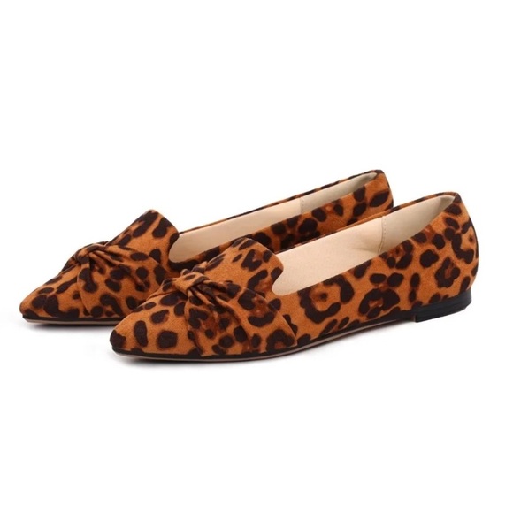 Comfortable Cushion Leopard Print Women's Ballet Flats - Picture 7 of 14